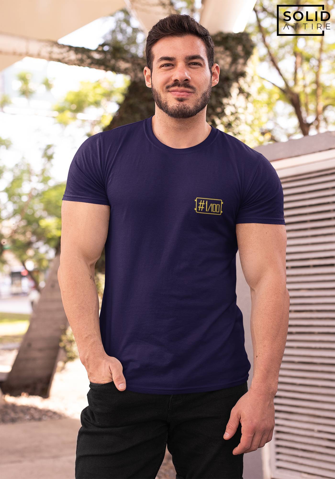 Navy Blue  #1/100 T-Shirt