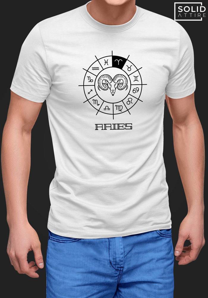 Aries Zodiac Sign T-Shirt