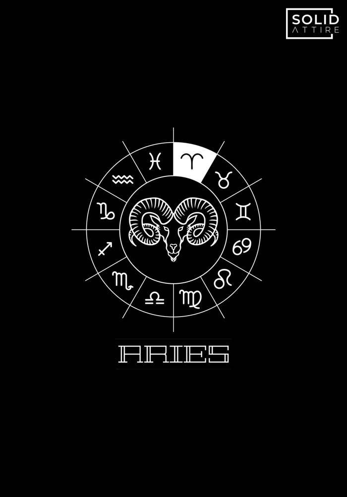 Aries Zodiac Sign T-Shirt