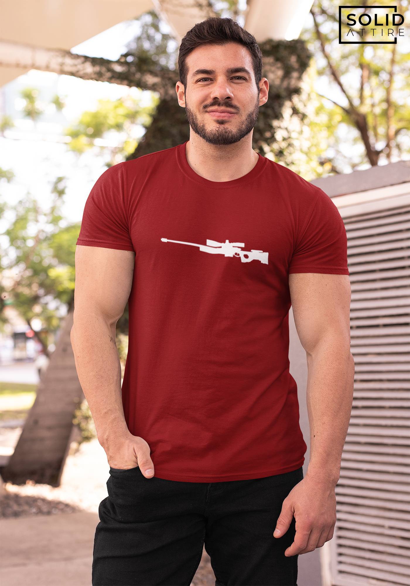 Maroon AWM T-Shirt