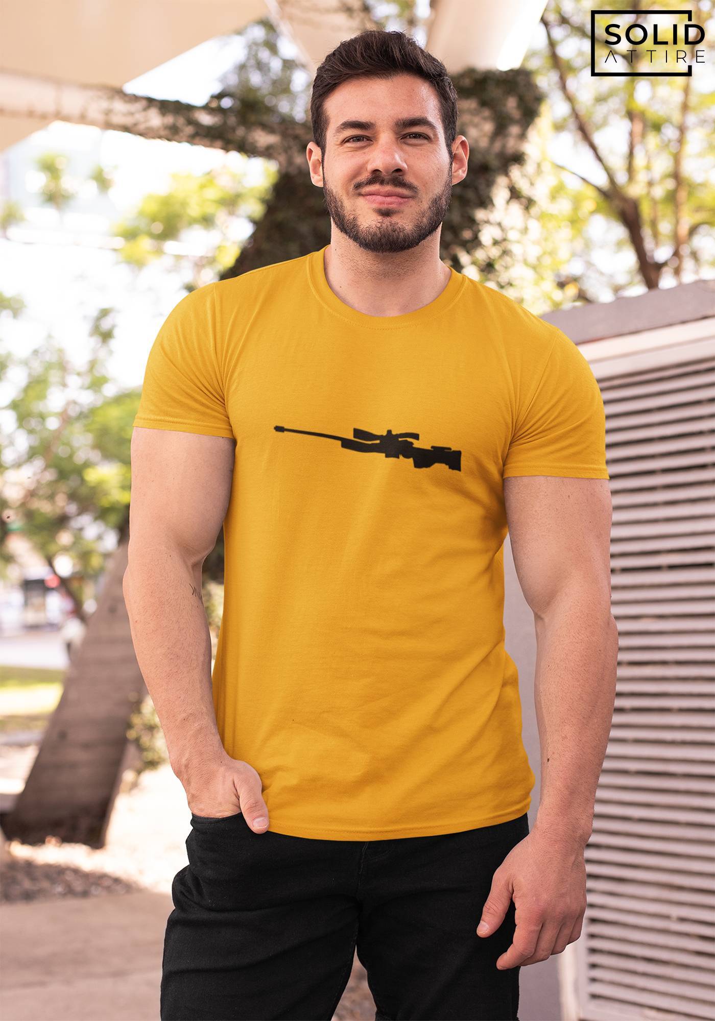 Mustard AWM T-Shirt