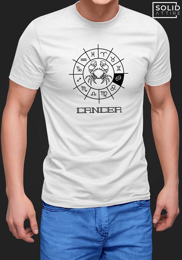 Cancer Zodiac Sign T-Shirt