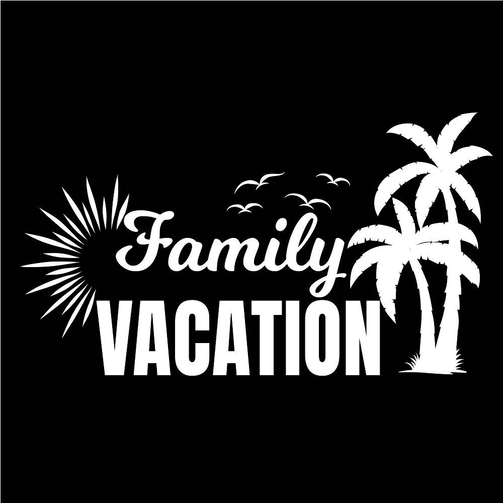 Family Vacation Round Neck T-Shirt