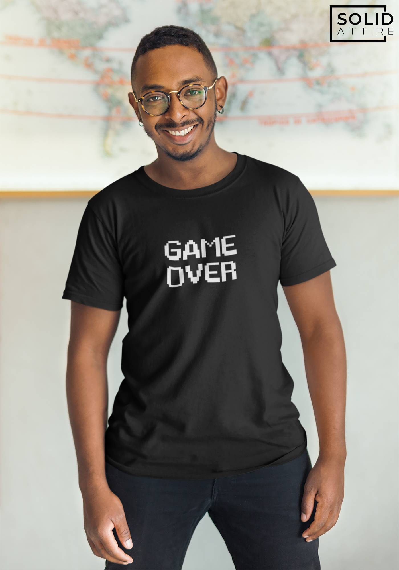 Game Over Black T-Shirt