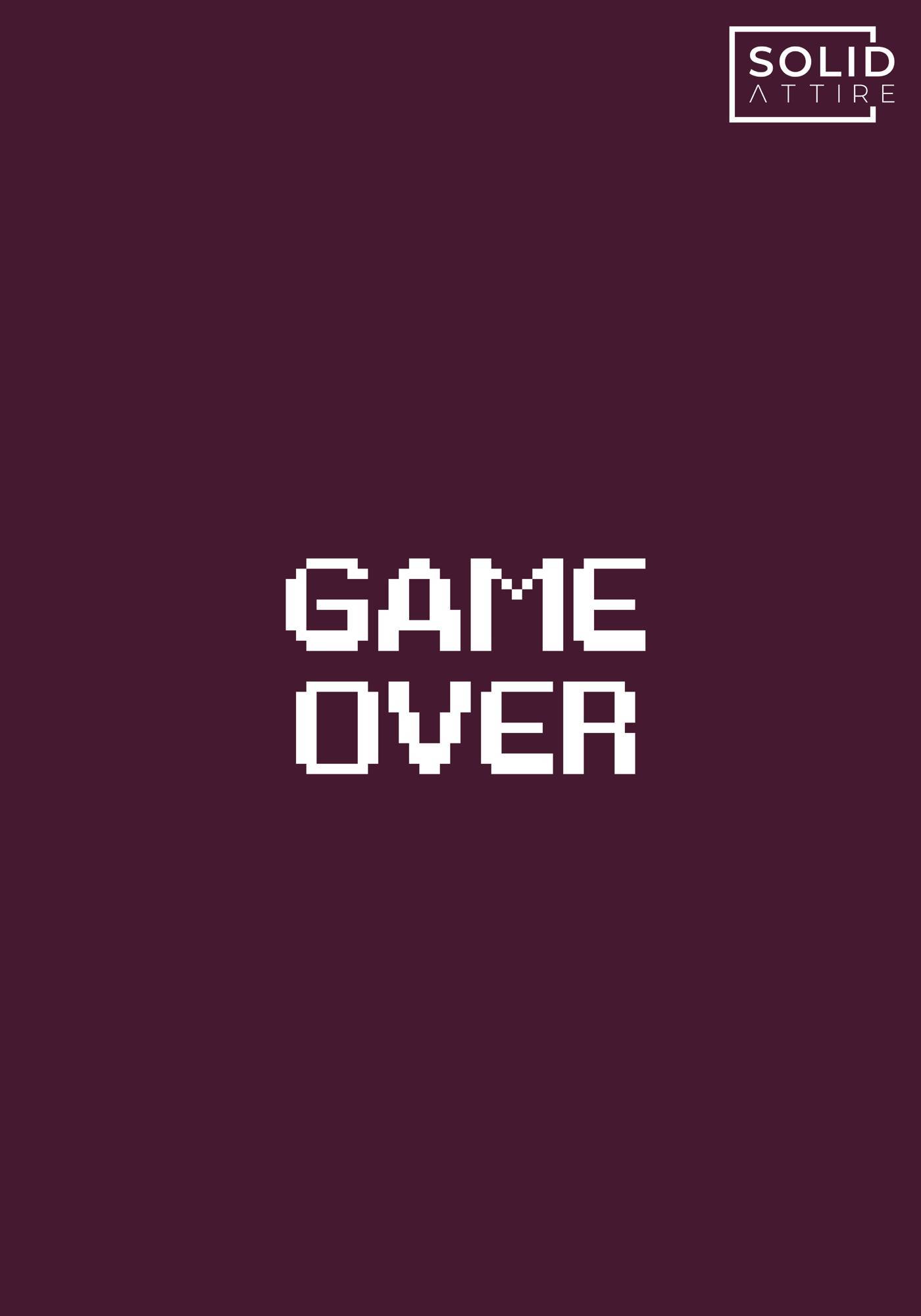 Game Over Wine T-Shirt