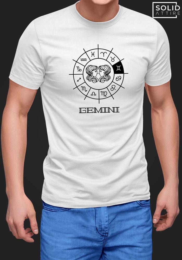 Gemini Zodiac Sign T-Shirt