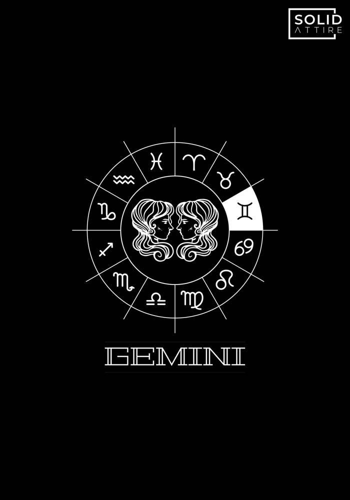 Gemini Zodiac Sign T-Shirt