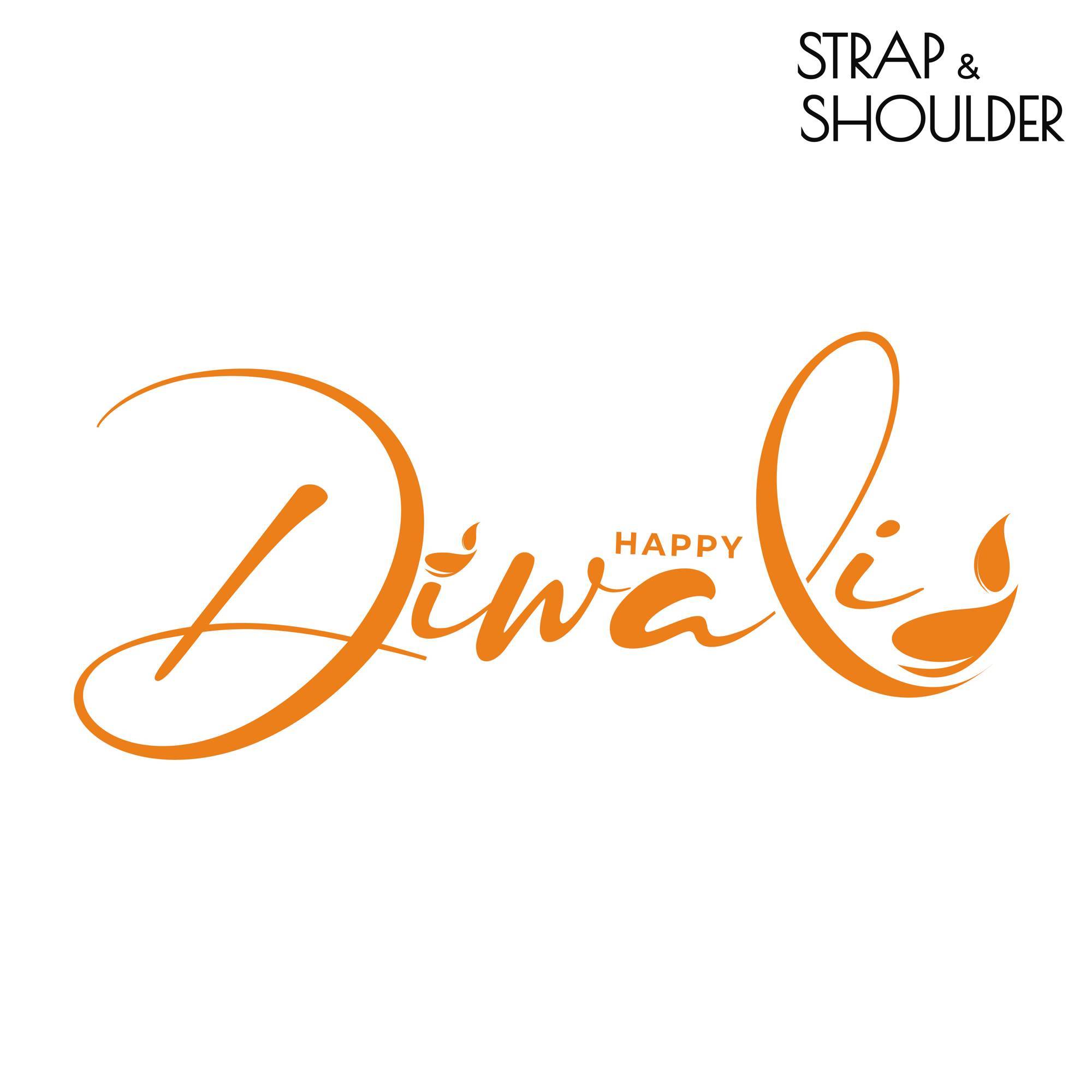 Happy Diwali Canvas White Tote Bag