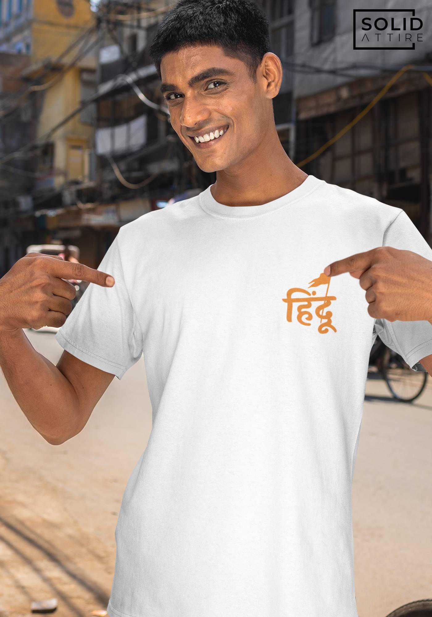 White Hindu T-Shirt