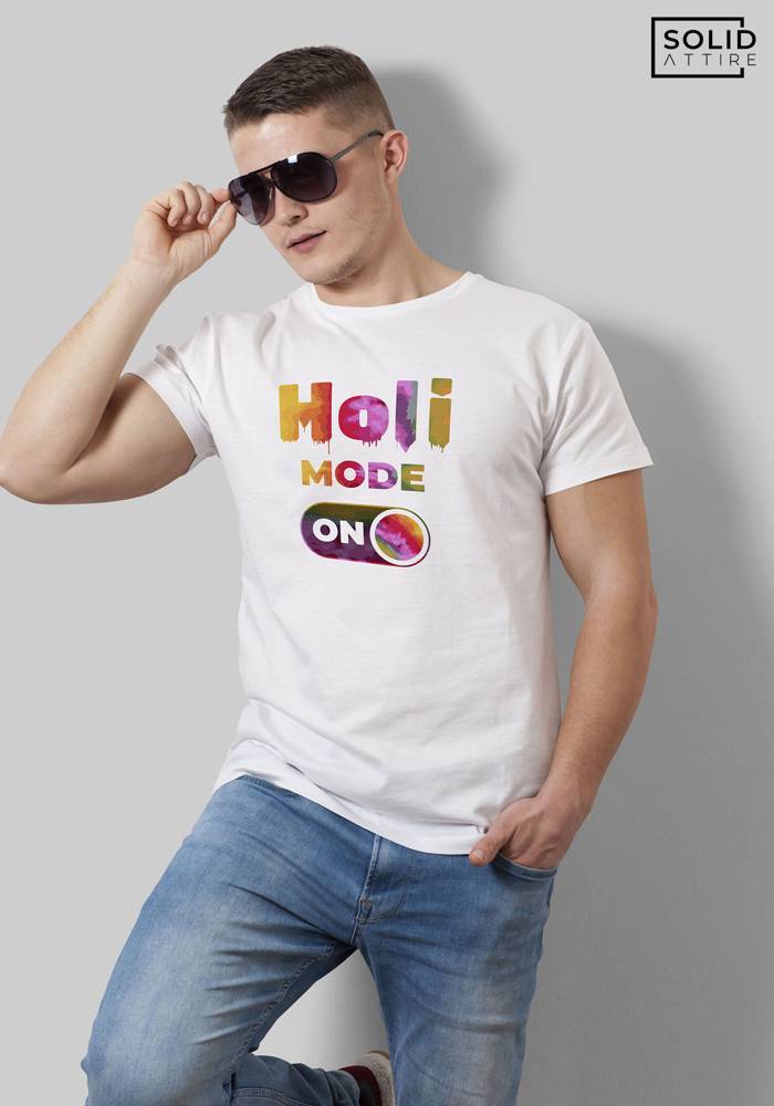 Holi Mode On - Holi T-Shirt