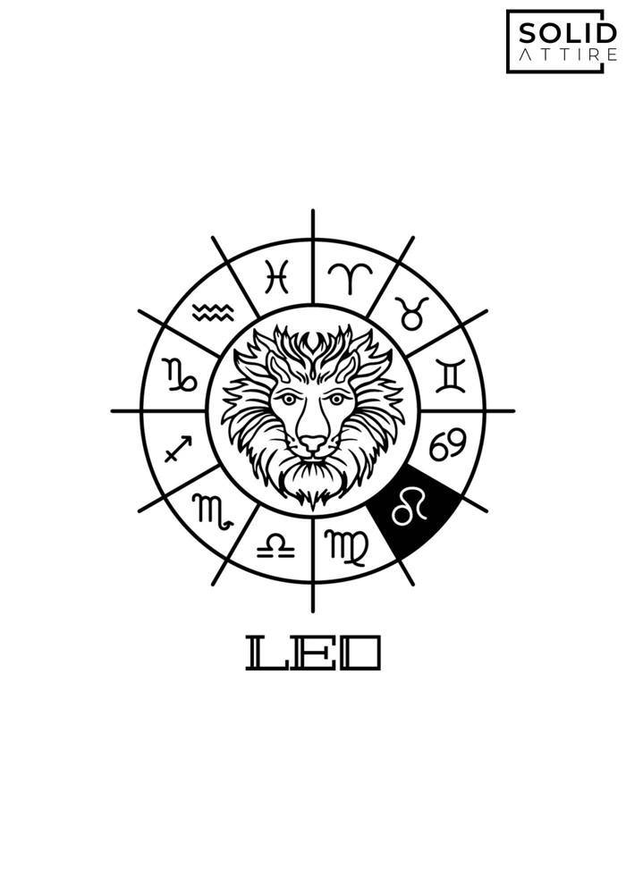 Leo Zodiac Sign T-Shirt