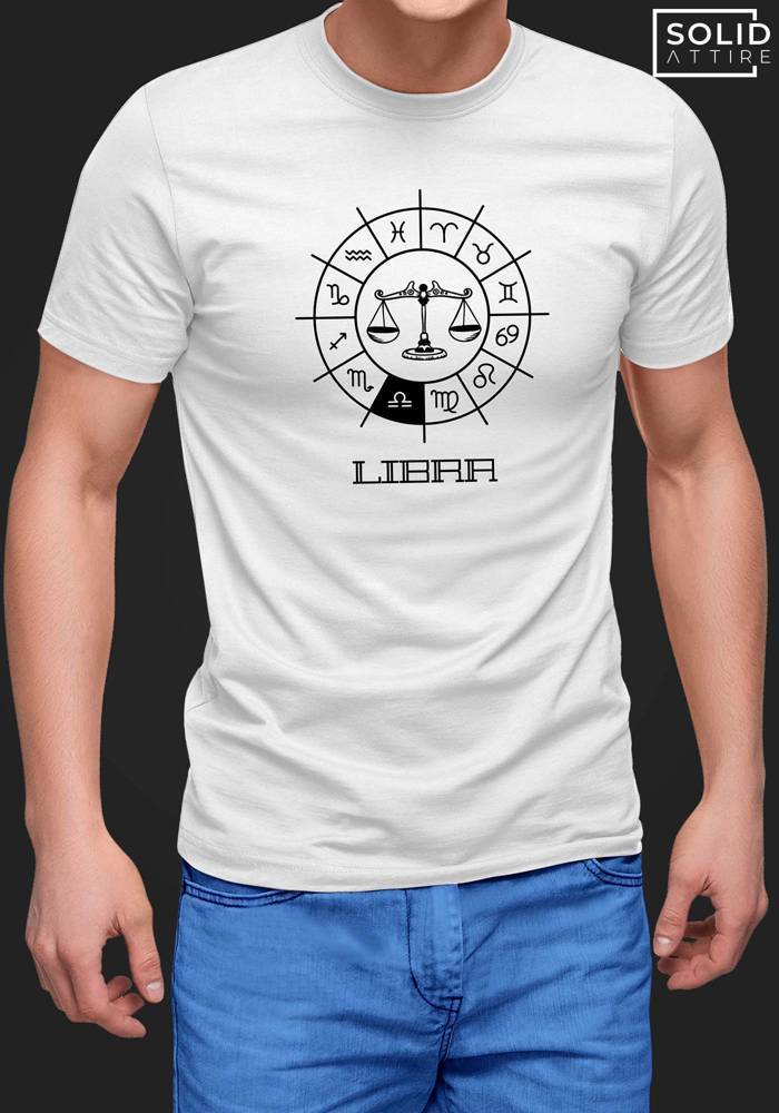 Libra Zodiac Sign T-Shirt