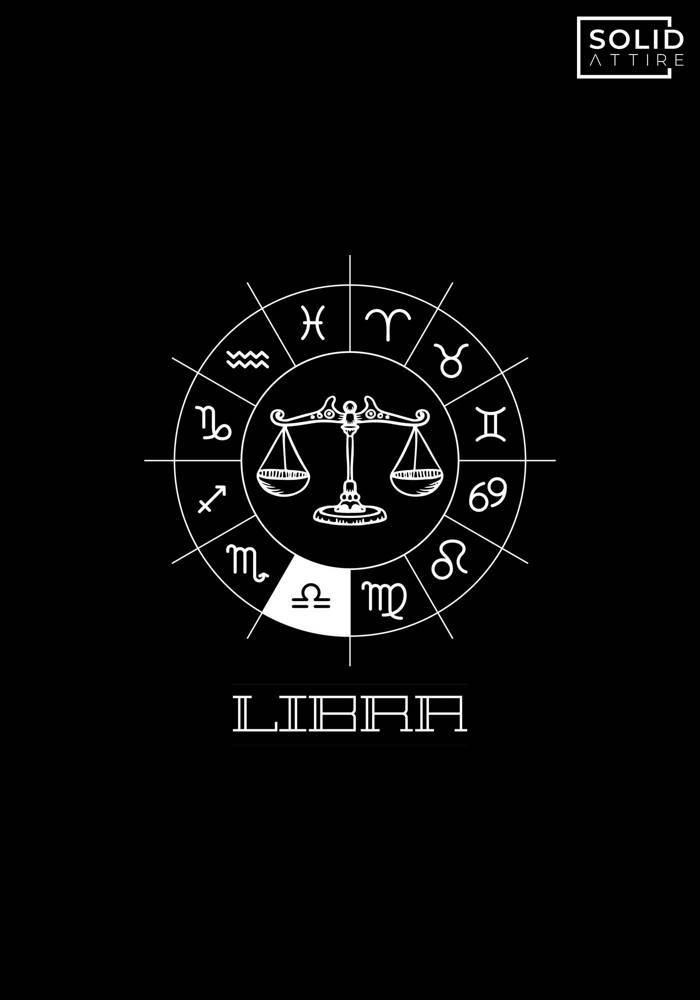 Libra Zodiac Sign T-Shirt