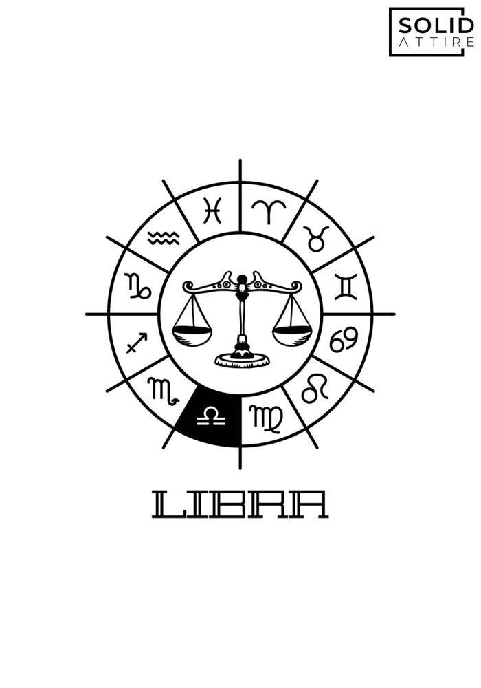 Libra Zodiac Sign T-Shirt