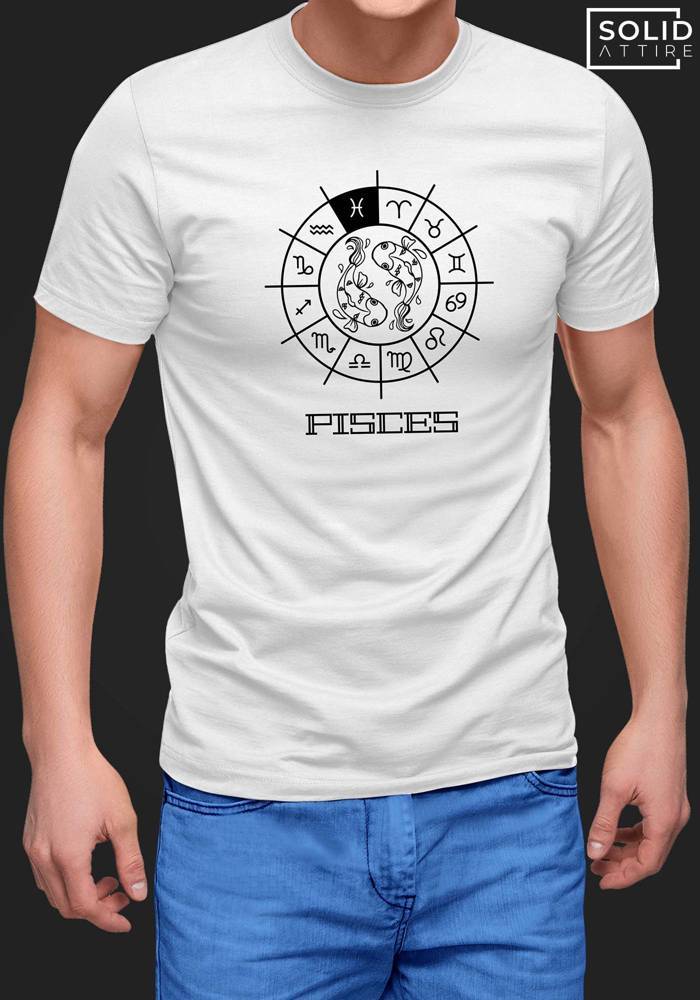 Pisces Zodiac Sign T-Shirt