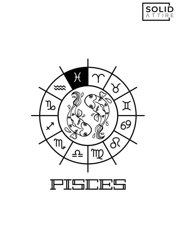 Pisces Zodiac Sign T-Shirt