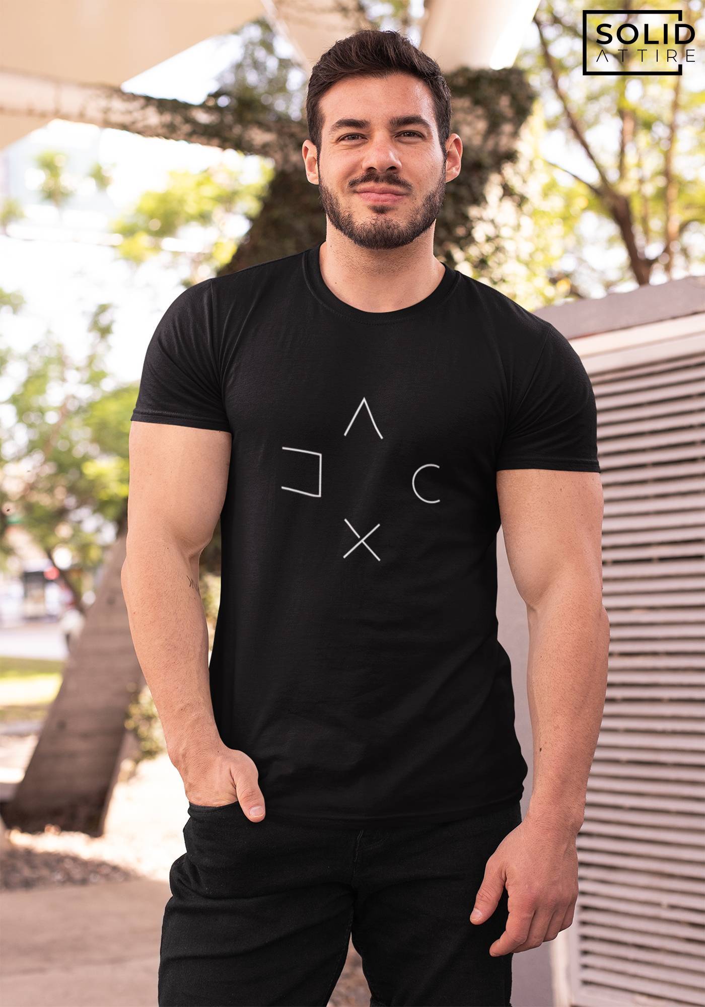 Game Controller Black T-Shirt