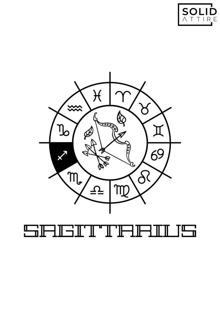 Sagittarious Zodiac Sign T-Shirt