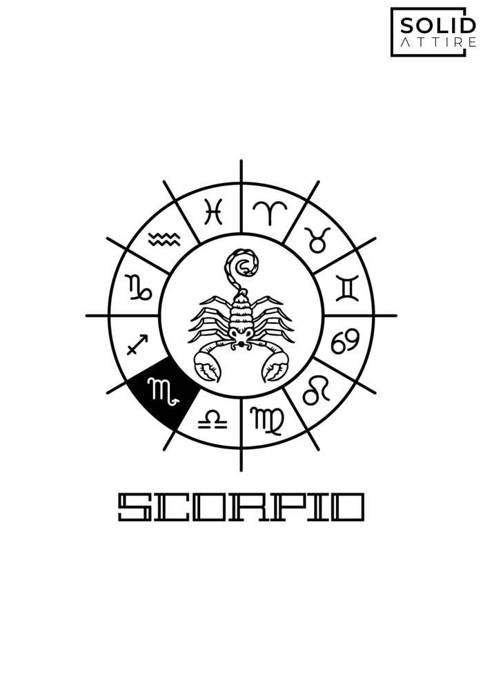 Scorpio Zodiac Sign T-Shirt