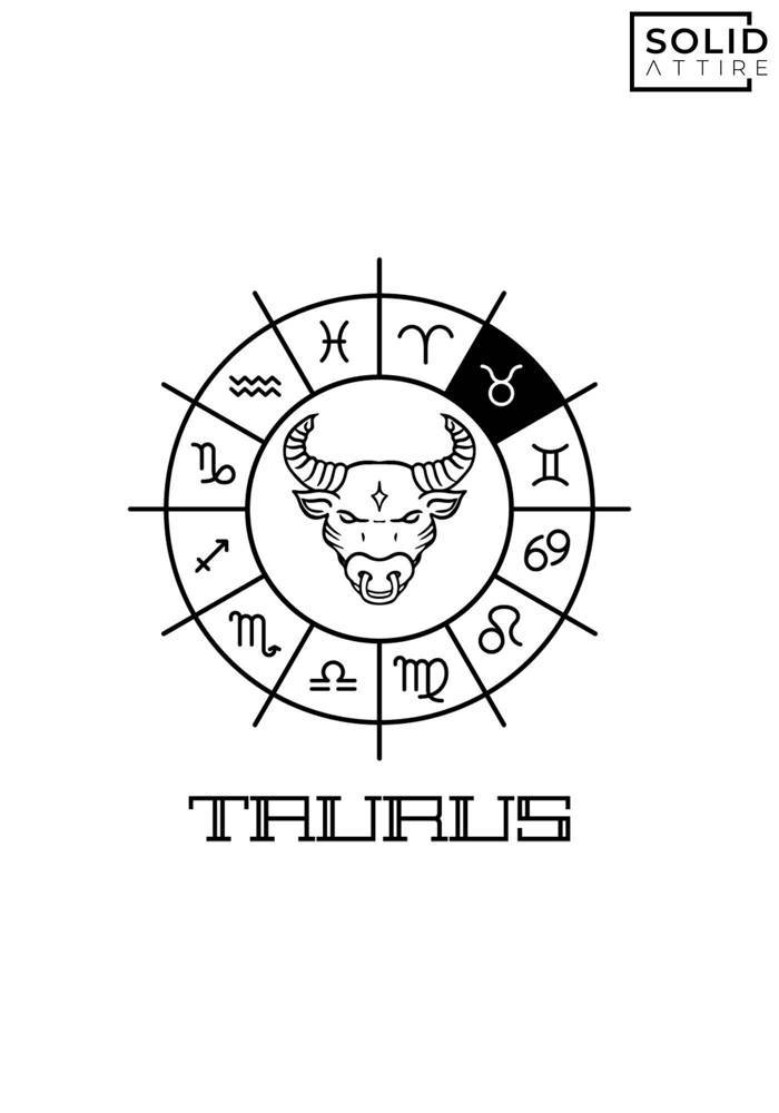 Taurus Zodiac Sign T-Shirt