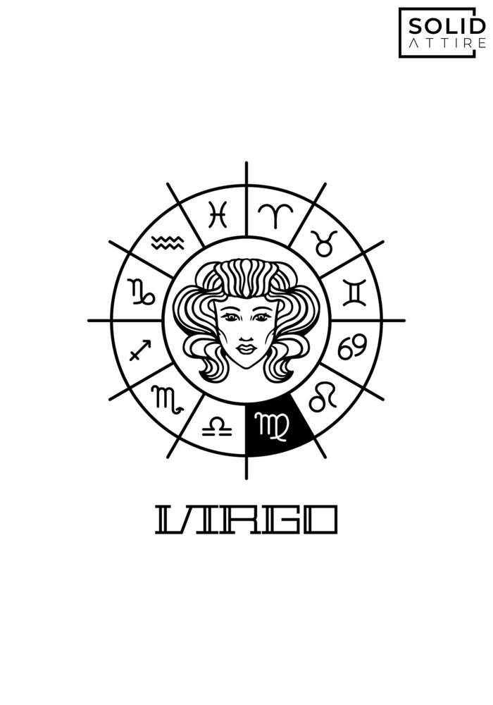 Virgo Zodiac Sign T-Shirt