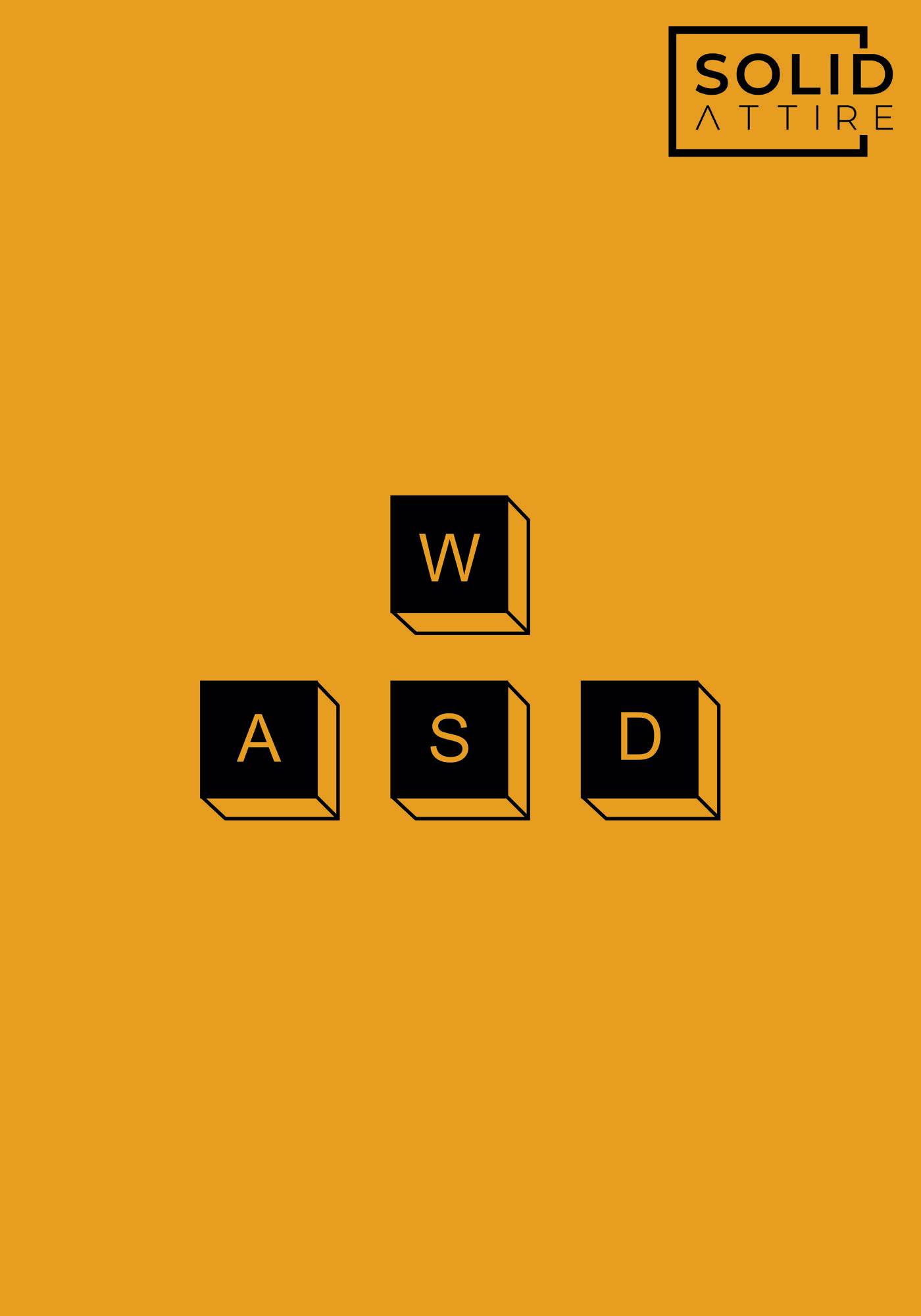 WASD Mustard T-Shirt