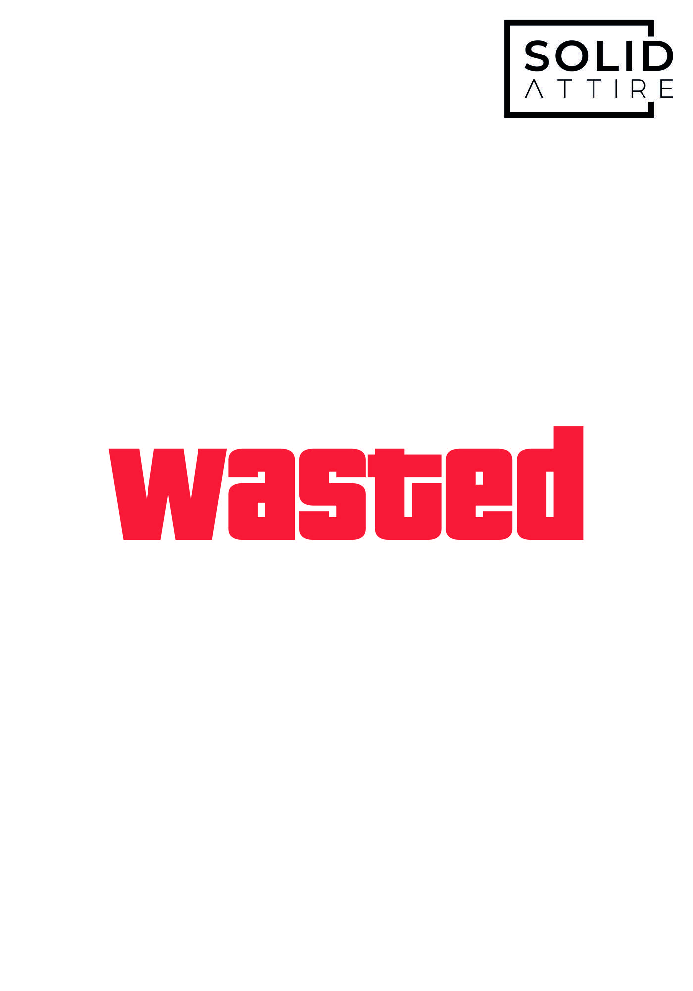 Wasted White T-Shirt