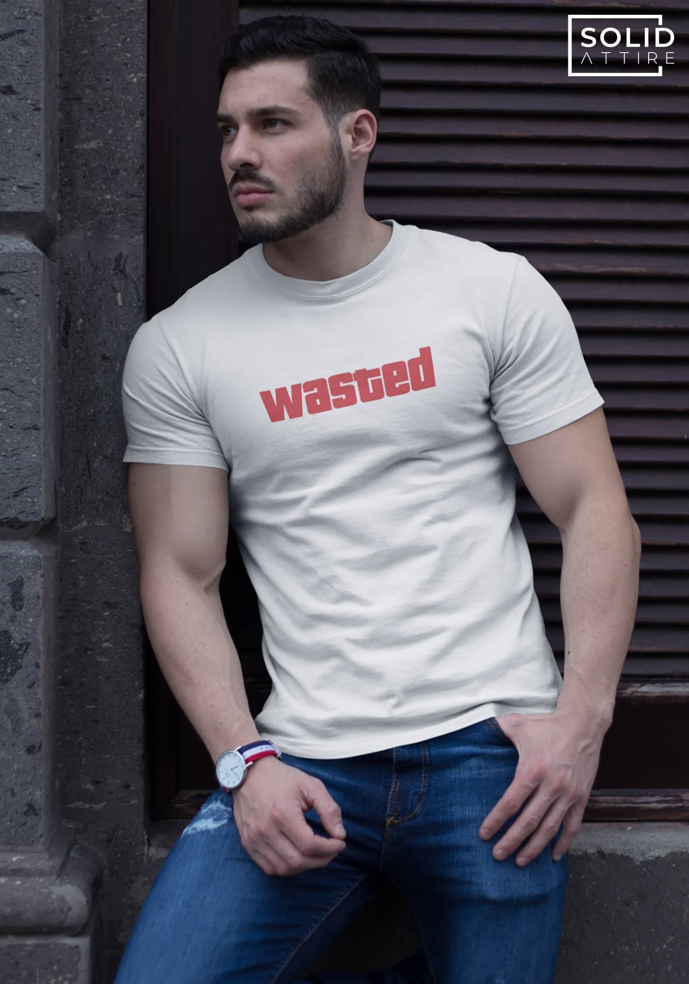 Wasted White T-Shirt